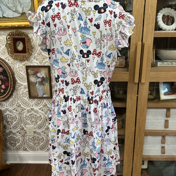 Gussy Up Bow Co Disney Colorful Kids Dress with Fun Prints size XL - Picture 5 of 7